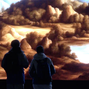 Milan Factory of Future - AI Art Installation by Mauro Martino 2023