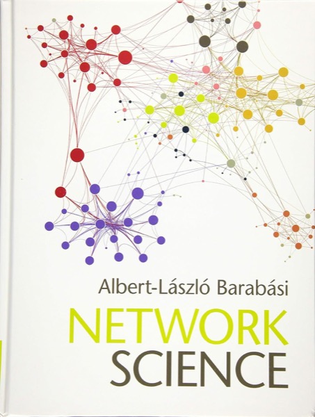 Book cover: Network Science by Albert-László Barabási - textbook on network theory and complex systems