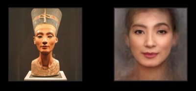 Deep learning portrait generation with celebrity-trained model