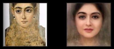 Neural network portrait synthesis creating artistic interpretation