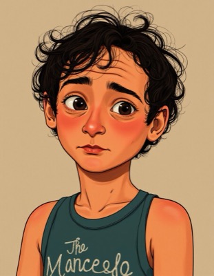 AI-generated caricature portrait in the style of renowned illustrators