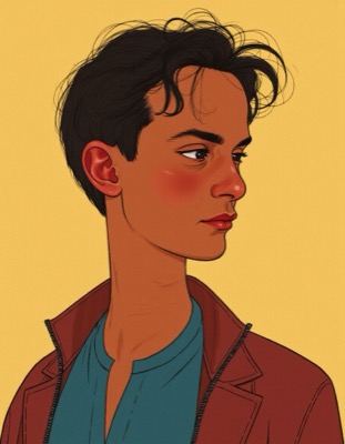 AI-generated caricature portrait in the style of renowned illustrators