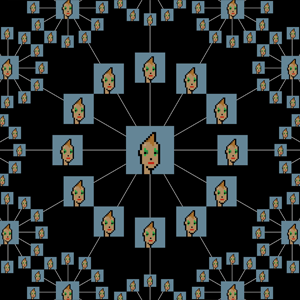 Punky-looking girl NFT