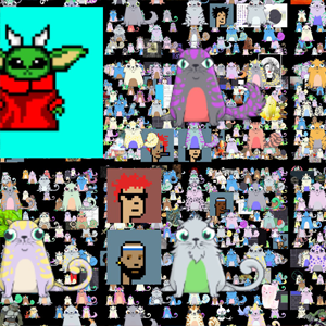 Non-Fungible Tokens visualization