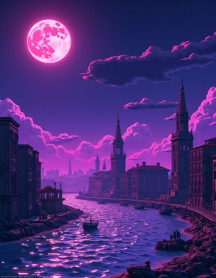 AI Artwork 6 - Pixel Art Style