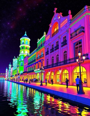 AI Artwork 10 - Pop Art Style