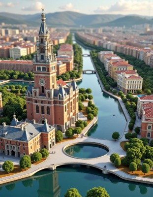 AI Artwork 11 - 3D Model Style