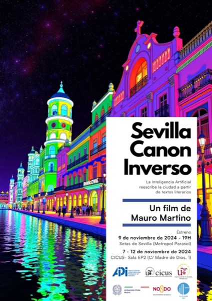 Sevilla Canon Inverso Italian Poster